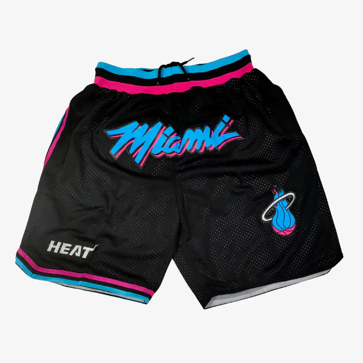 Heat New Era Shorts Black