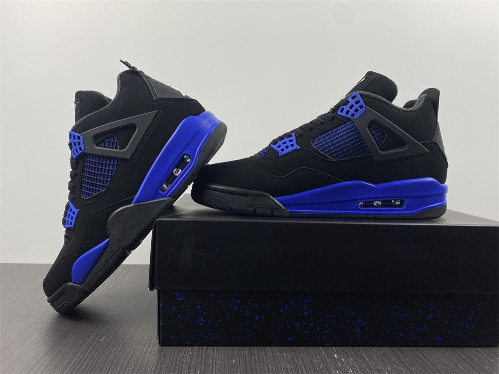 JORDAN - AJ4 “Black Game Royal”” new and available