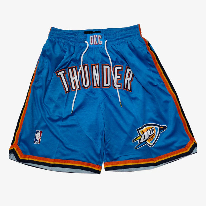 Thunder New Era Shorts Blue