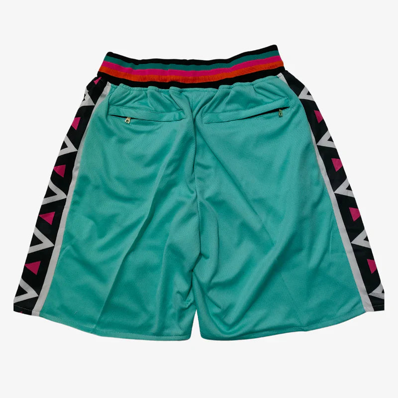 Spurs New Era Shorts Teal