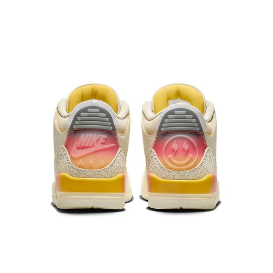 Air Jordan 3 Retro SP 'J Balvin Medellín Sunset' Multi-Color Sneakers with Premium Quality