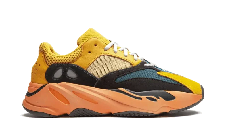 Adidas Yeezy 700 Sun Sneakers - Yellow, Black, and Orange Boost Technology - GZ6984