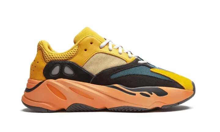 Adidas Yeezy 700 Sun Sneakers - Yellow, Black, and Orange Boost Technology - GZ6984