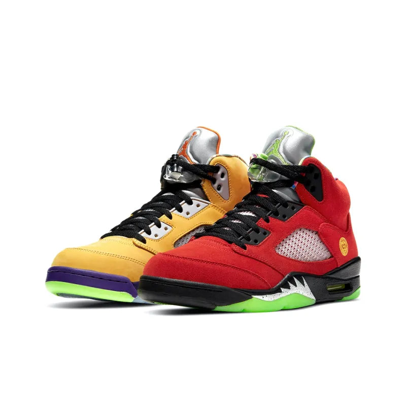 Air Jordan 5 Retro SE 'What The' - Unique Design, Iconic Style, Expert Authentication, Various Sizes Available