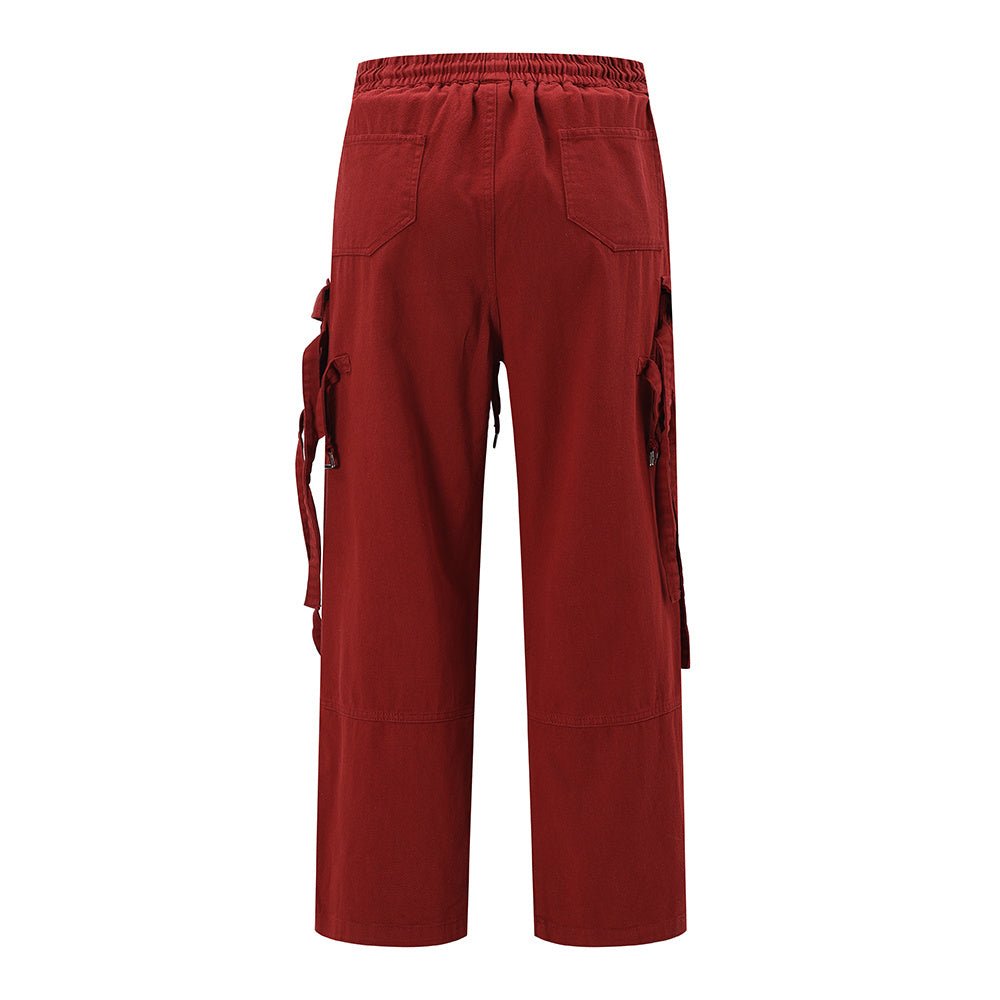 Fashion Loose Casual Wide Leg Mop Pants