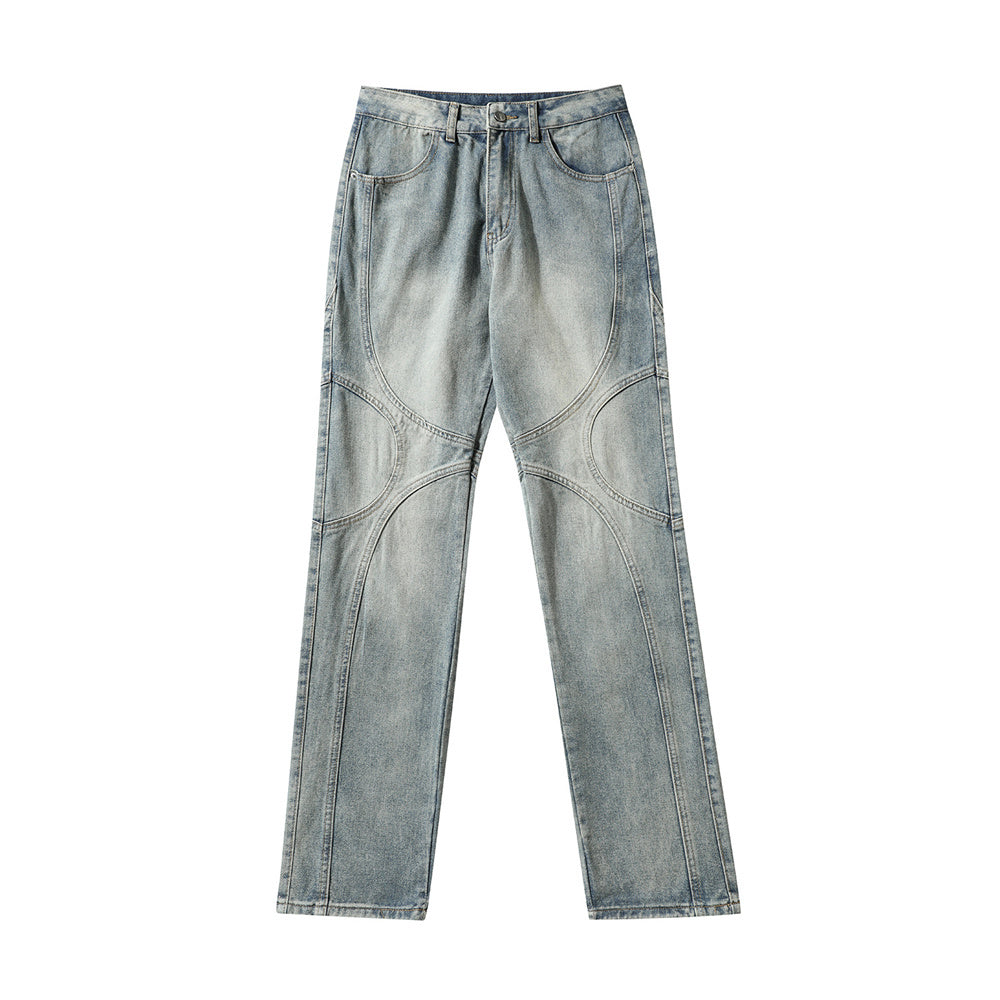 Men's High Street Retro Wash Pants