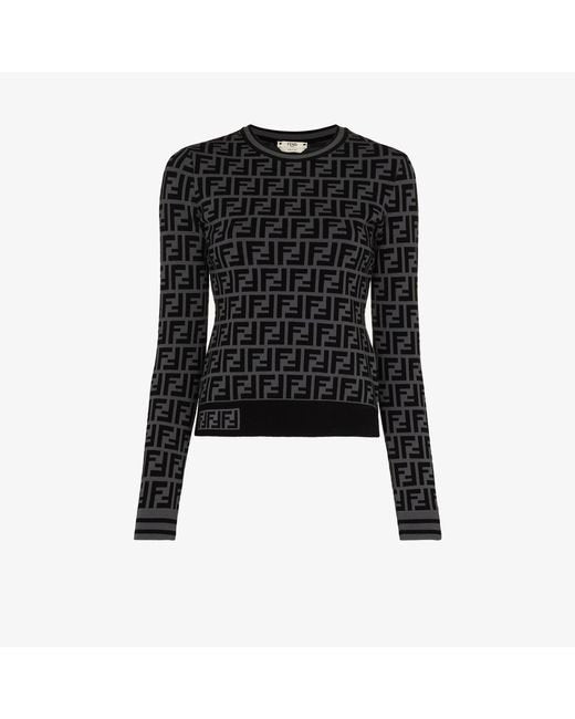 FENDI - WOMEN'S FF MOTIF SWEATER