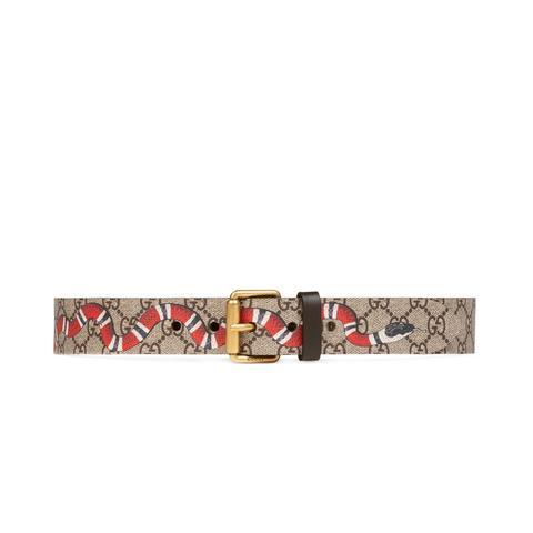 GUCCI - CANVAS BELT