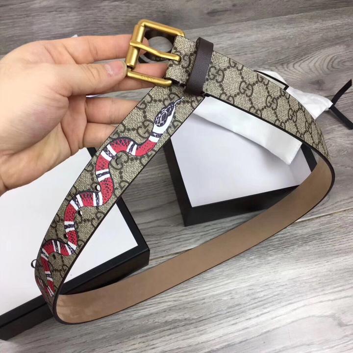 GUCCI - CANVAS BELT